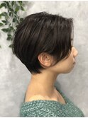 ハンサムショート耳かけ【髪質改善】