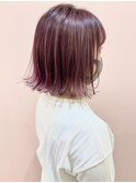 パープルピンク○