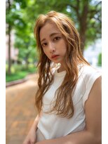 オースティン 門前仲町(AUSTIN)&nbsp;前髪かき上げイメチェンイヤリングカラーラベンダーカラーくびれ