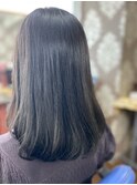 透明感溢れるブルーブラック【津田沼】