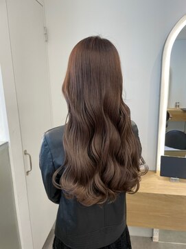 ジーナ セントラル銀座(Zina) 大人かわいいコテ巻き＊ショコラベージュ40 ZinaCENTRAL