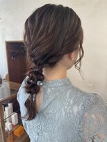 スロウ(sloe) お呼ばれヘアセット