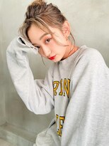 【ARTE表参道/青山】大人可愛いレイヤー×ハイトーンベージュ