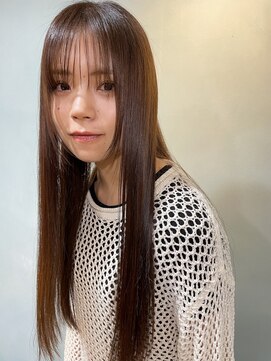 ヘアメイク パッセージノエ 浜田山店(Passage noe) うるつやストレート