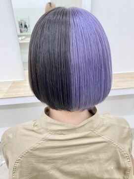 ニュート(Neut ) ブラック&ラベンダー/ツートンカラー