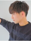 大人ワイルドツーブロック刈り上げ/束感ショート