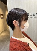 クビレショート/アッシュブラウン/髪質改善/インナーカラー