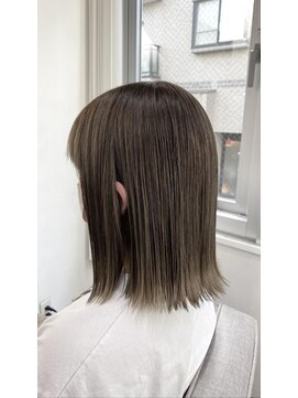 ハナトキミ(hana to kimi) ダブルカラー☆スモーキーベージュ