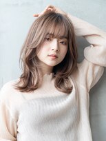 20代30代大人ガーリーかわいいチョコレートヘア