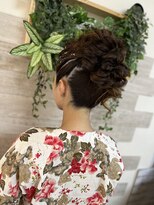 ロカット サロン(Roquat Salon)&nbsp;お祭りモヒカンアップアレンジ【バイカルテ/立川/立川南/立川】