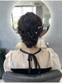 《福岡天神》お呼ばれヘアセット
