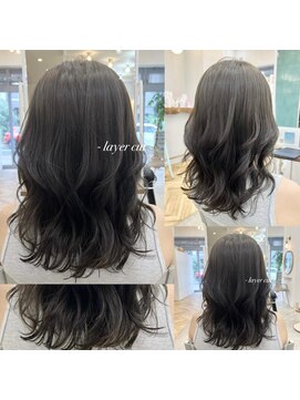 コンティロミー(CONTI ROMMY.) レイヤーカット/ミディアム/艶髪☆オリーブグレージュ