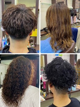 ヘアープレイスルシア(Hair Place Lucia)の写真/【ダメージレス×パーマ】髪へのダメージを最小限に抑えたLuciaのパーマスタイルにファン多数★