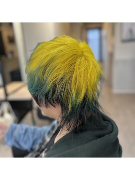 スターズ 渋谷(STARS) イエロー×ターコイズ×ブラック