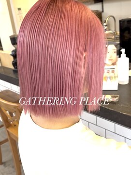 ギャザリング プレイス(GATHERING PLACE) ハイトーンピンクカラー