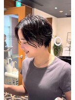 ビーハイブ 一番町店 アヴェダ(BEHIVE) ニュアンスショートパーマ