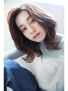 フィガロ デュデュ 新石切店(Figaro DOU DOU) 大人可愛い外ハネミディ