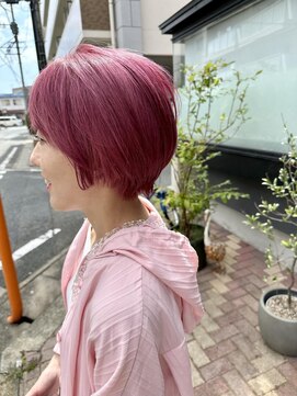 スーリール 春日店(Sourire) ダブルカラー ケアブリーチ×髪質改善 半個室