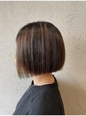 前下がりボブ
