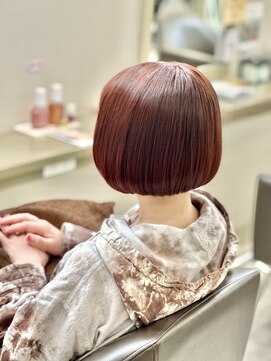 ヘアーアンドメイクアップ バウ(Hair&Make up BAU) アゴラインボブ