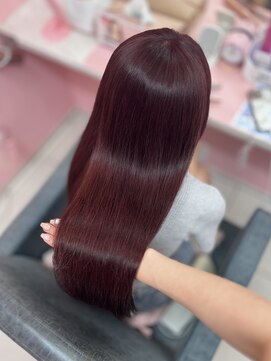 シーズン 大阪(SEASON) 【バージンレミーエクステ】ラベンダーピンク・韓国ヘア