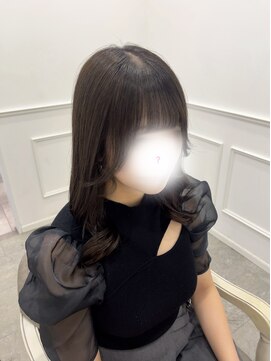 リルミー(Lilme) ツヤツヤ暗髪＊ラベンダーグレージュ＊新井