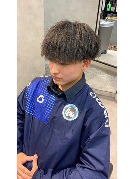 アッドバイケーツー 心斎橋(add by k-two Men's) 刈り上げマッシュ/ソフトツイスト