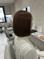 キング(K!ng)&nbsp;縮毛矯正髪質改善ハイライトレイヤーカット楠葉美容室エクステ
