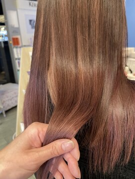 コワファースト 大分(COIFF1RST) 艶髪！ピンクベージュのニュアンスカラー