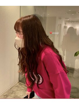 ムクヘア 御幸店(MUKU hair) orange brown color!