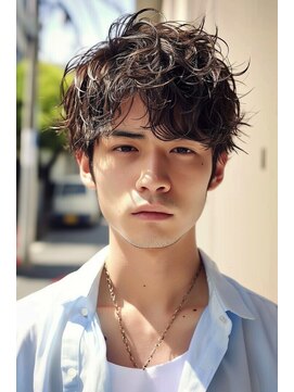 ラナ 新宿(lana) メンズ/パーマ/シャドウパーマ/似合わせ/【lana hair新宿】