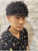 【長野市/メンズ】カット×パーマ
