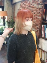 アンリ(Henri)&nbsp;【かしむら】ブリーチ/ブリーチカラー/ケアブリーチ/暖色カラー