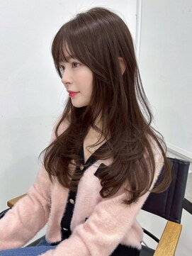 ユーフォリア 青山(Euphoria) 大人ブラウンカラー&レイヤーカット