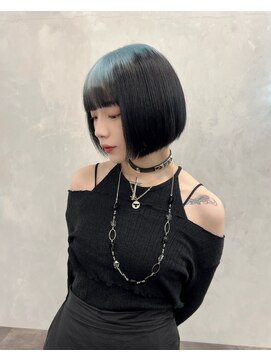 ガルテ(GARTE) ボブカット×デザインカラー