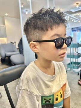 ロミー 本厚木(ROMMY.) 本厚木キッズカット◎メンズ男の子刈り上げショート入学式卒業式