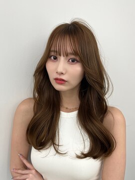 アマトウキョウ アユンチェ(AMA TOKYO×AYUNCHE) 韓国スタイル/ナチュラルくびれへア_くびれ巻き_レイヤーカット