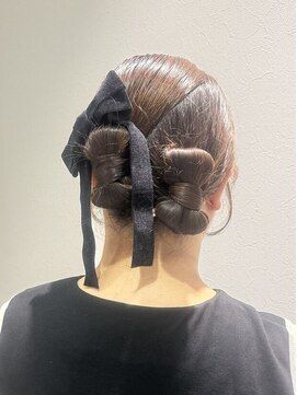 ティエナビューティー(TIENA BEAUTY) 結婚式&推し活ヘア リボンヘア