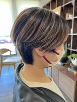 ラブヘアーグリーン(LOVEHAIRGREeN)&nbsp;ハンサムショートバレイヤージュ