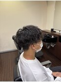 スパイラルパーマ