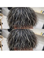 アイトーキョープラスシー 横浜(AI TOKYO+Sea)&nbsp;横浜/高島町/フェザーパーマ/毛流れパーマ/センターパート