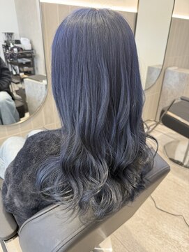 グラムヘアー(GLAM HAIR) ブルーカラー