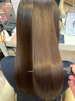 ウェーヴ アズシュガー 浜松佐藤店(wave as sugar)&nbsp;髪質改善サブリミック艶ベージュ美髪ロング