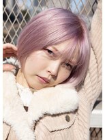 ヘアーサロンアンク(hair salon anc)&nbsp;ダブルカラーホワイトピンク