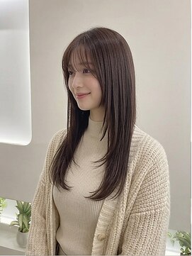 ウィズ ヘア デザイン(wis hair design) 髪質改善トリートメント艶サラロング