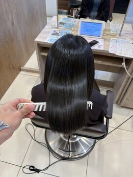 アース 天童店(HAIR&MAKE EARTH) 髪質改善ストレート