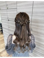 コアフィールドマサコ 北島店&nbsp;ハーフアップアレンジ♪