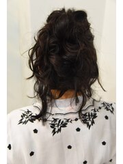 【Lepes】Trendウェーブパーマヘアアレンジ☆Aラインボブ