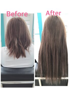 マーメイドヘアー(mermaid hair) 細め50本！ハイライトとローライトmixで3D風に！