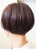 美シルエットショートボブ